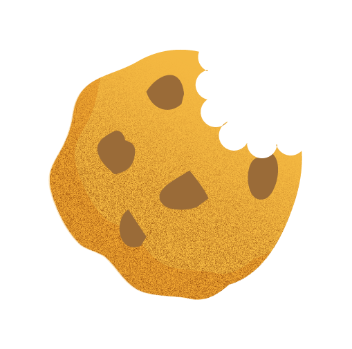A cookie with a bite missing