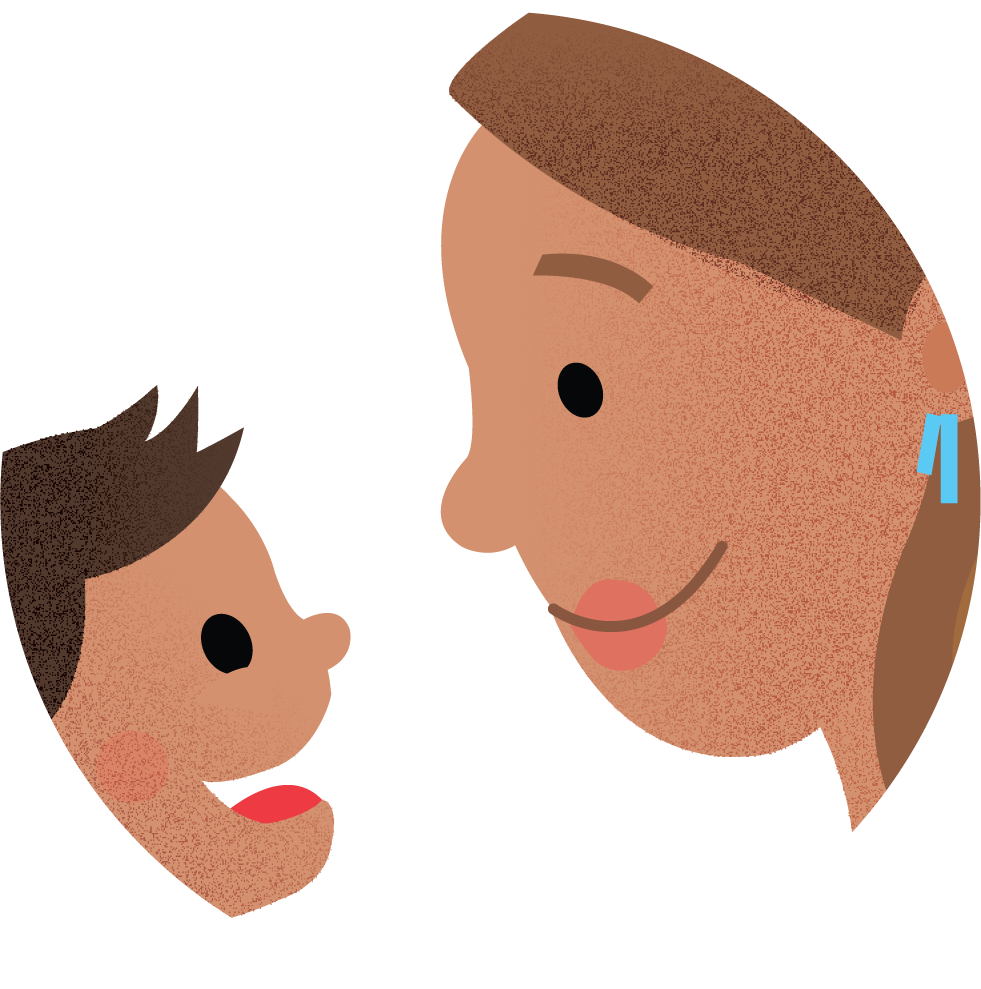 Mom and child